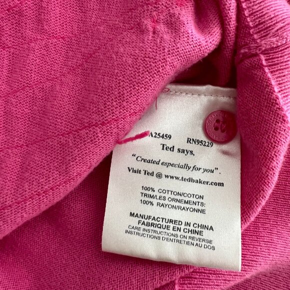 Ted baker pink cardigan size M - Picture 8 of 10